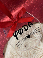 Carica l&#39;immagine nel visualizzatore di Gallery, Palla di Natale a Forma di Gatto

