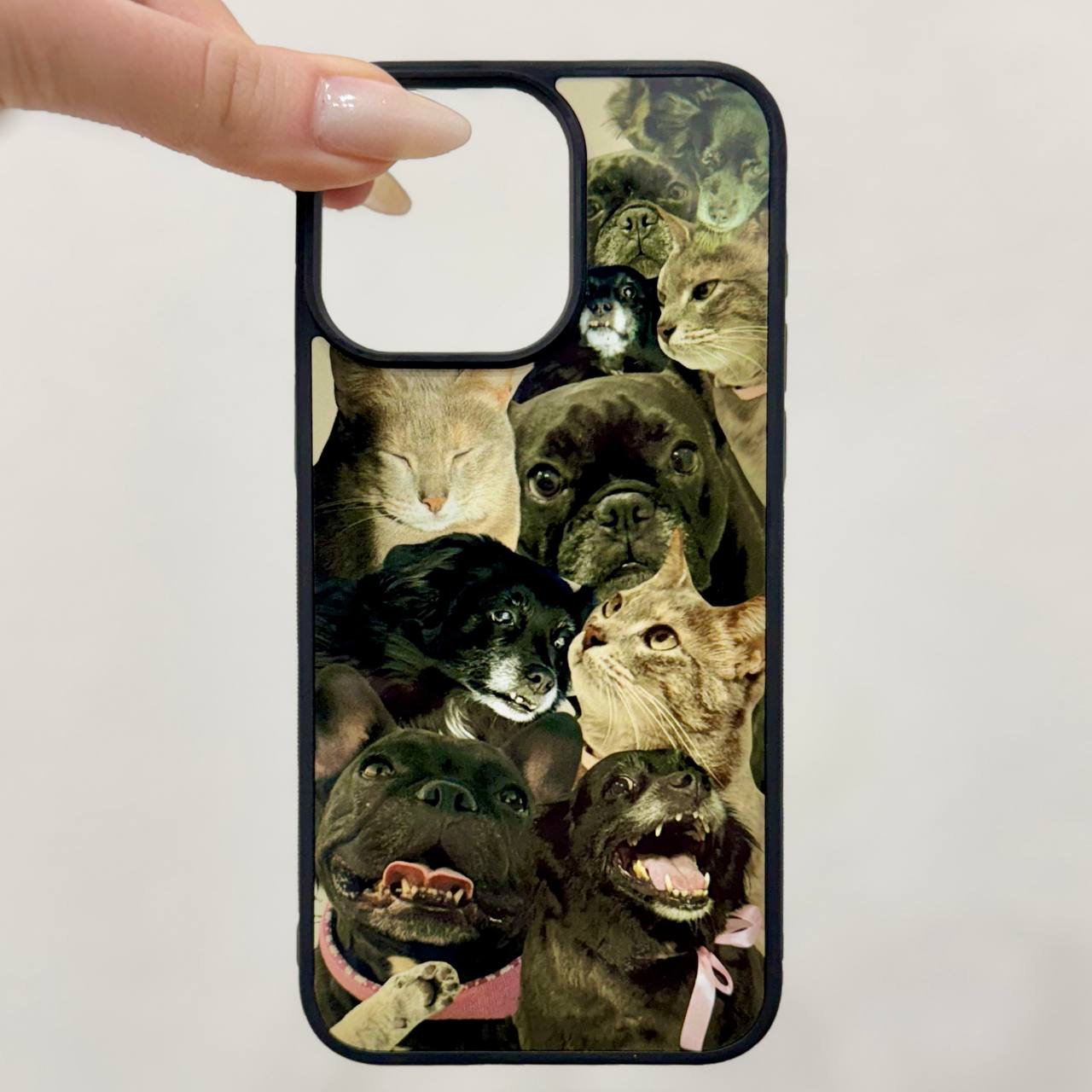 Capa de colagem personalizada