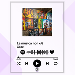 Carica l&#39;immagine nel visualizzatore di Gallery, Targhetta Spotify Plexiglass

